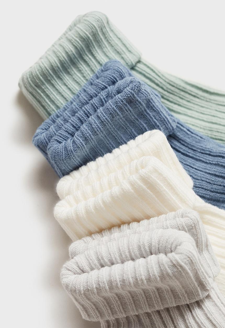 MANGO - Socks green - multi