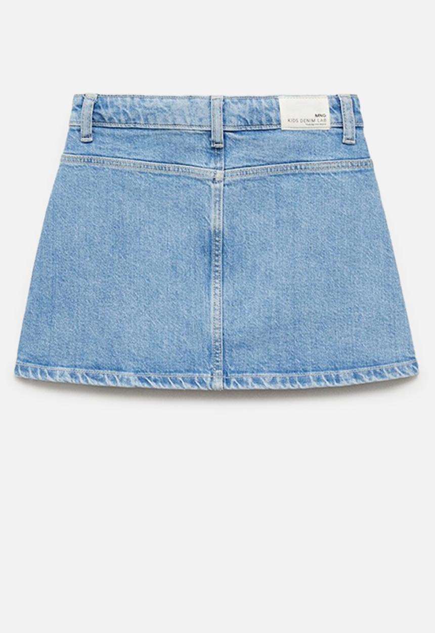 MANGO - Skirt lily8 - open blue