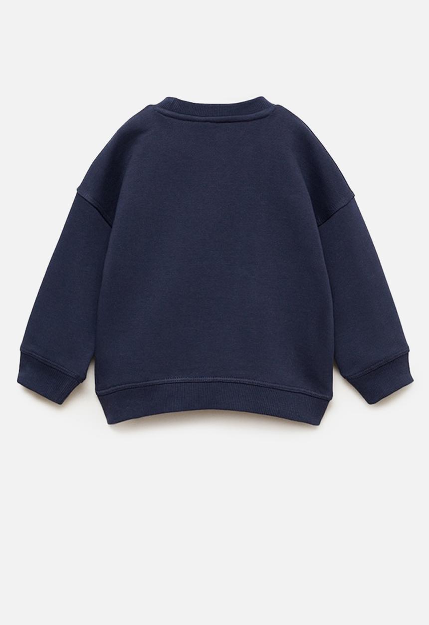 MANGO - Sweatshirt stories - navy