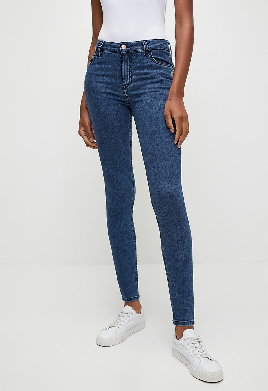 POLO - Wmn Naomi Skinny Jeans - Medium Wash