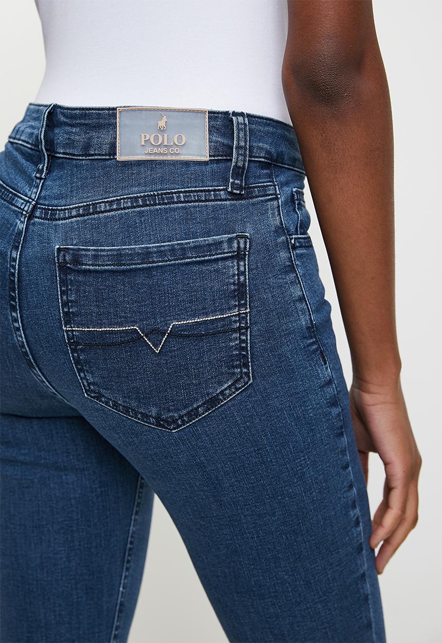 POLO - Wmn Naomi Skinny Jeans - Medium Wash