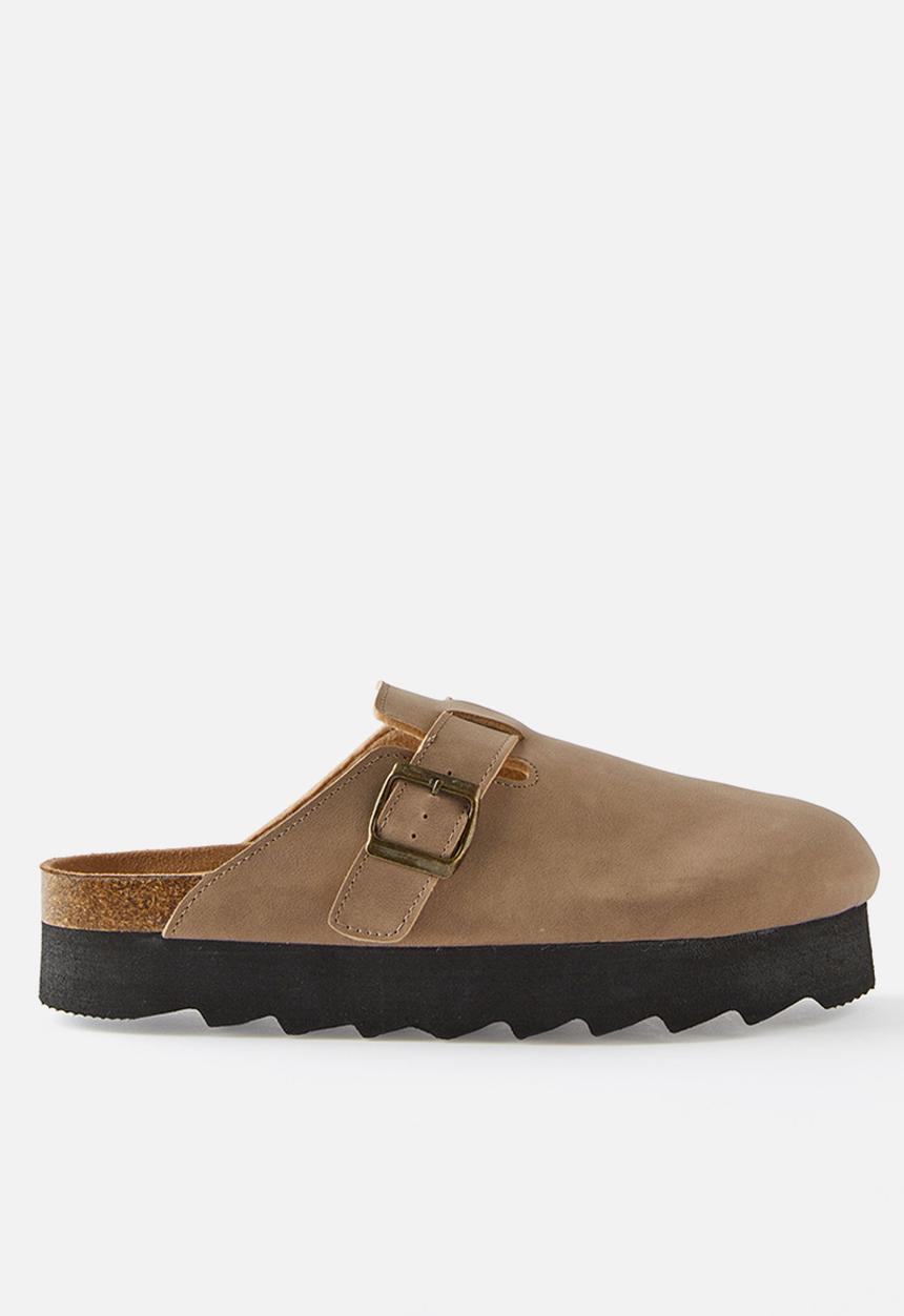 Cotton On - Rex flatform mule - roebuck nubuck