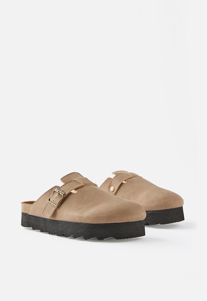 Cotton On - Rex flatform mule - roebuck nubuck