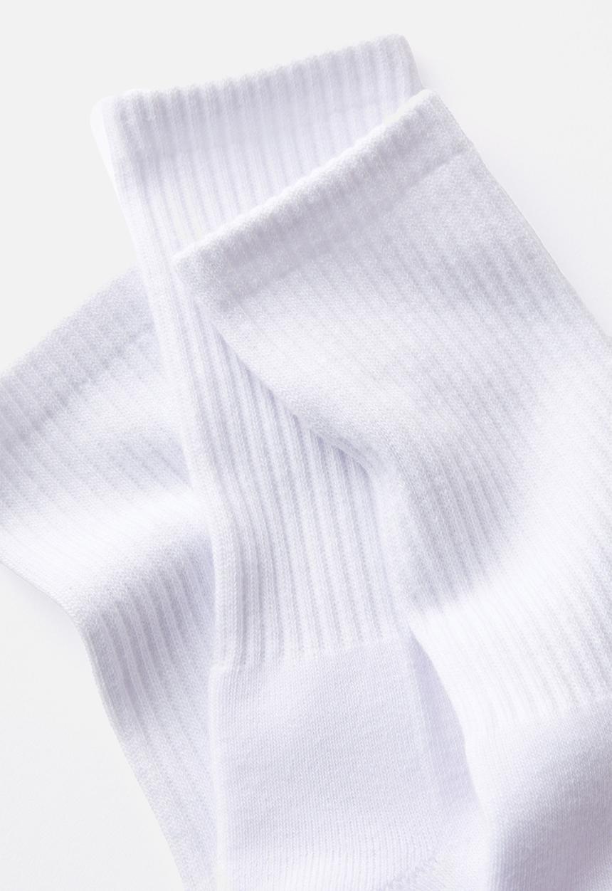 Cotton On - 3 Pack Essential Socks - White