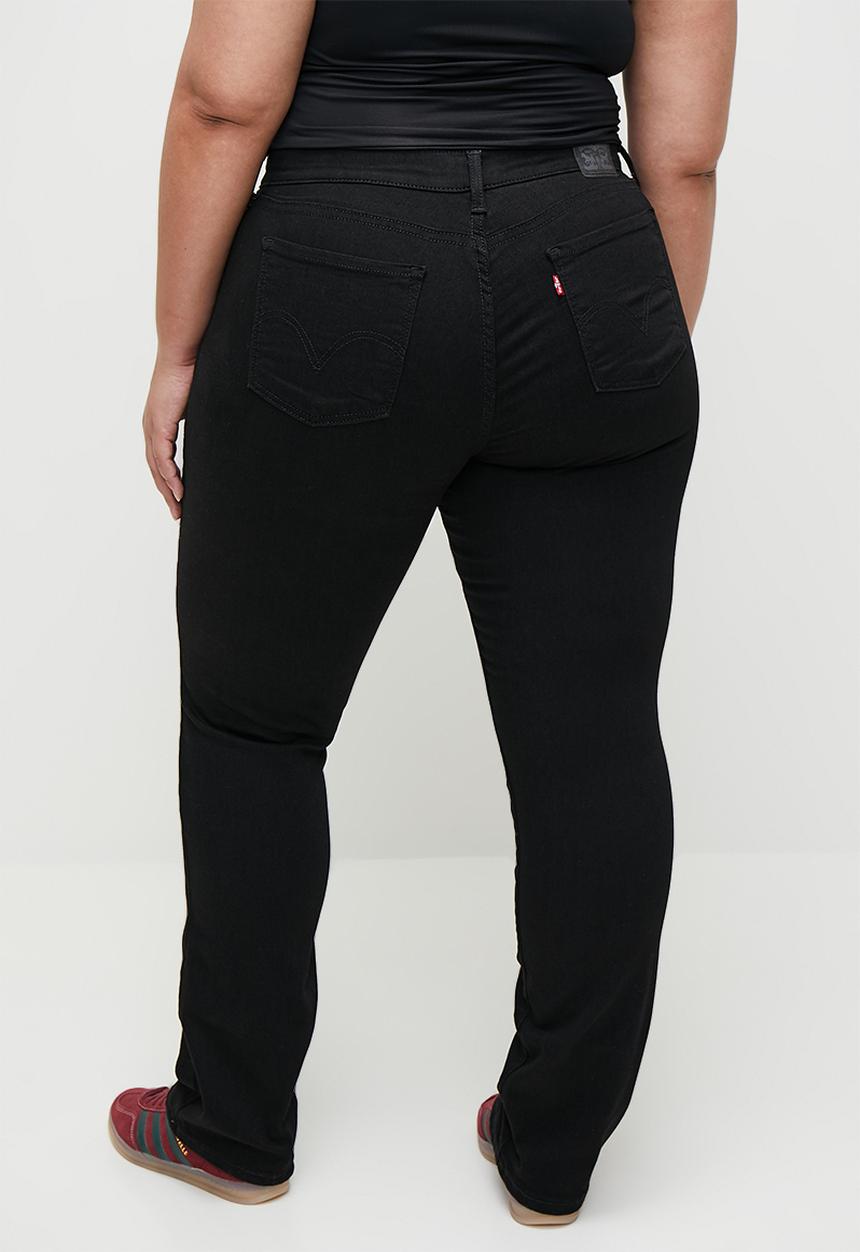 Levi’s® - Curvy straight za - black saturation