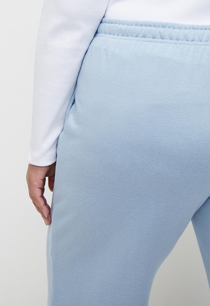 Cotton On - Plus Classic Fleece Wide Leg Sweatpant - Dusk Blue