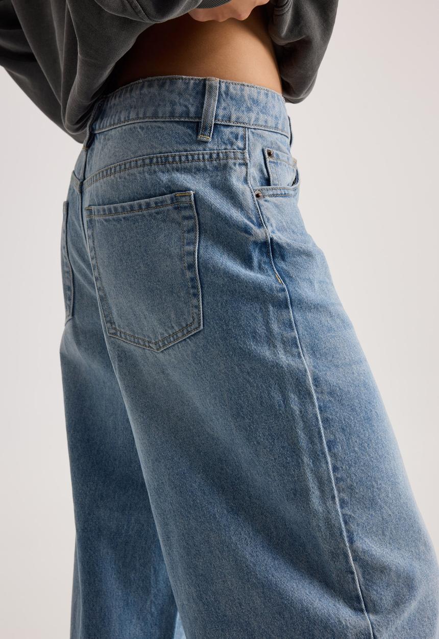 High Rise Baggy Jean - Venice Blue