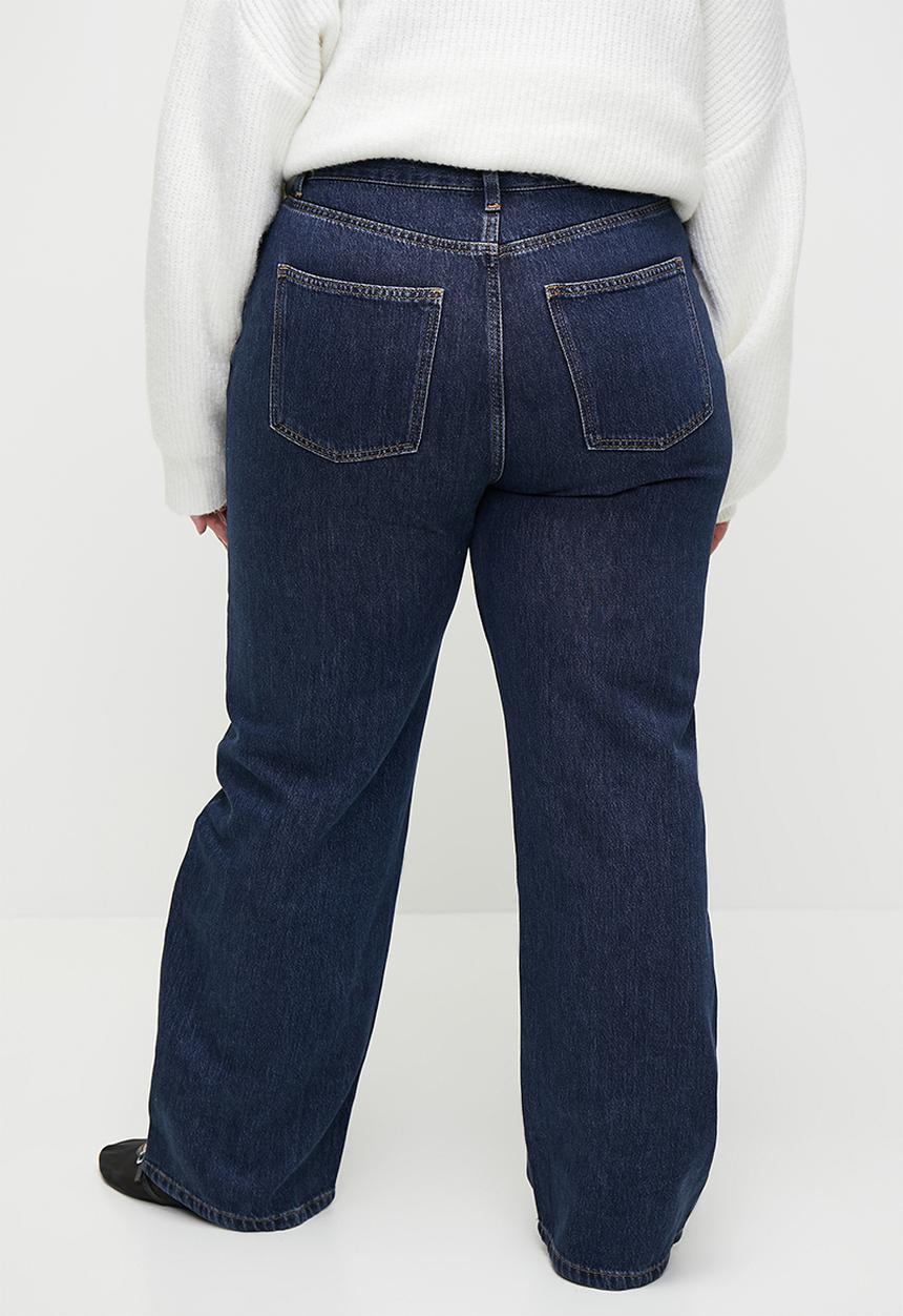 Cotton On - Plus Lyocell Straight Jean - Blue Rinse