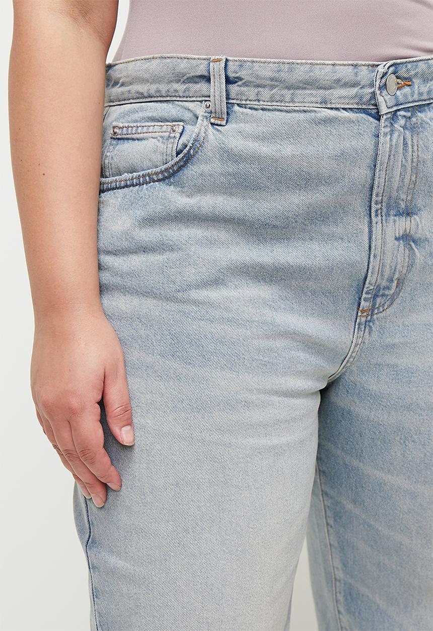 Cotton On - Plus 91 Straight Jean - Rush Blue