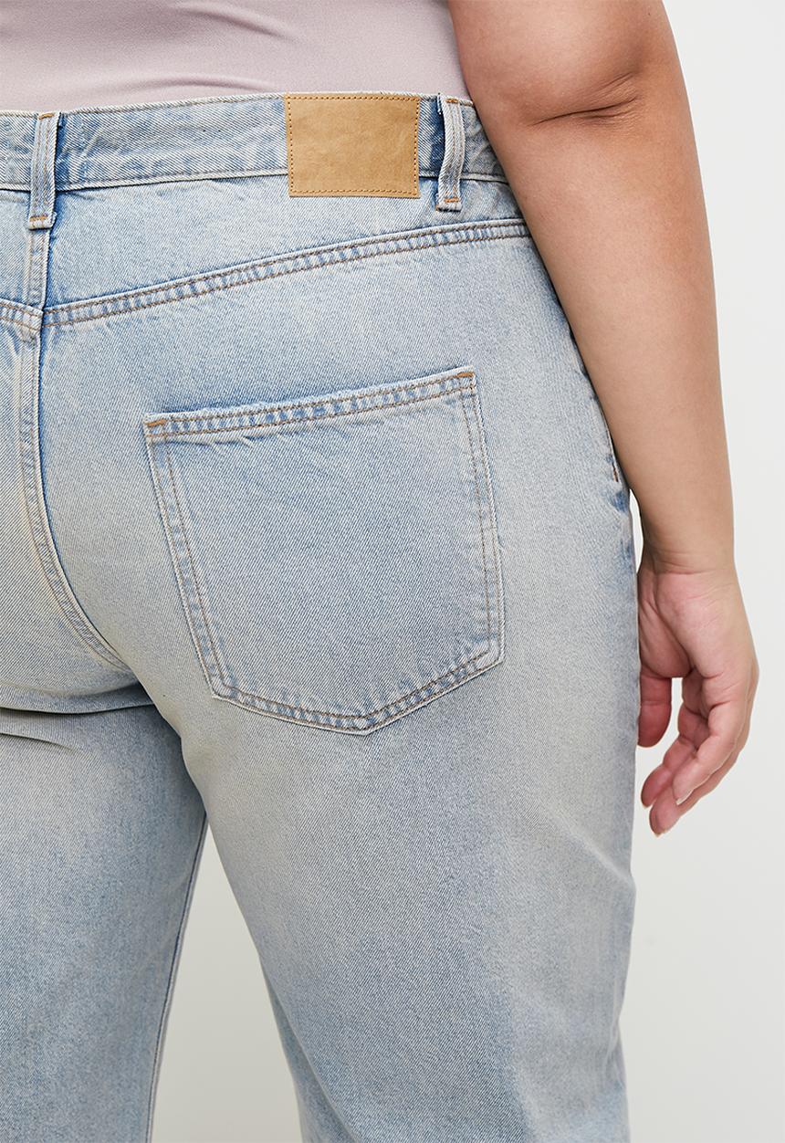 Cotton On - Plus 91 Straight Jean - Rush Blue