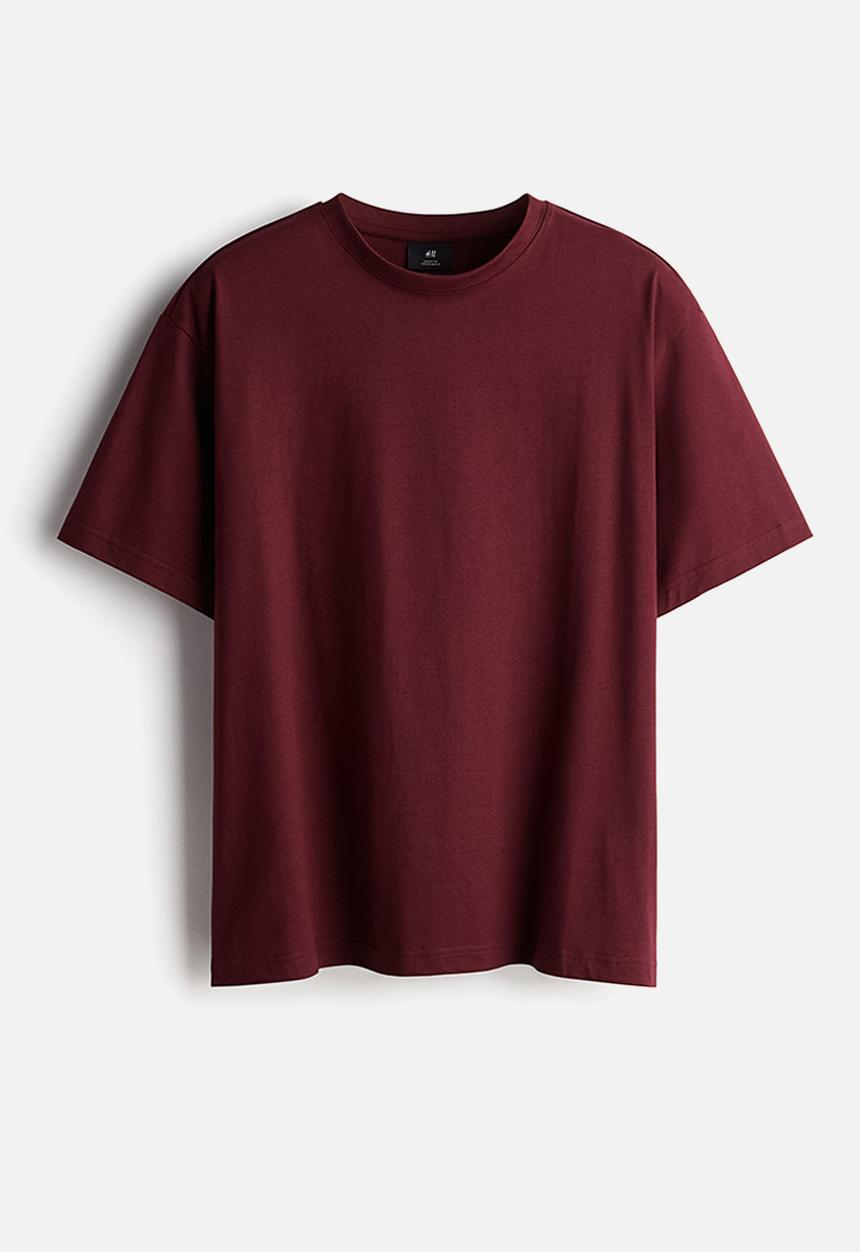 H&M - Loose fit t-shirt - red