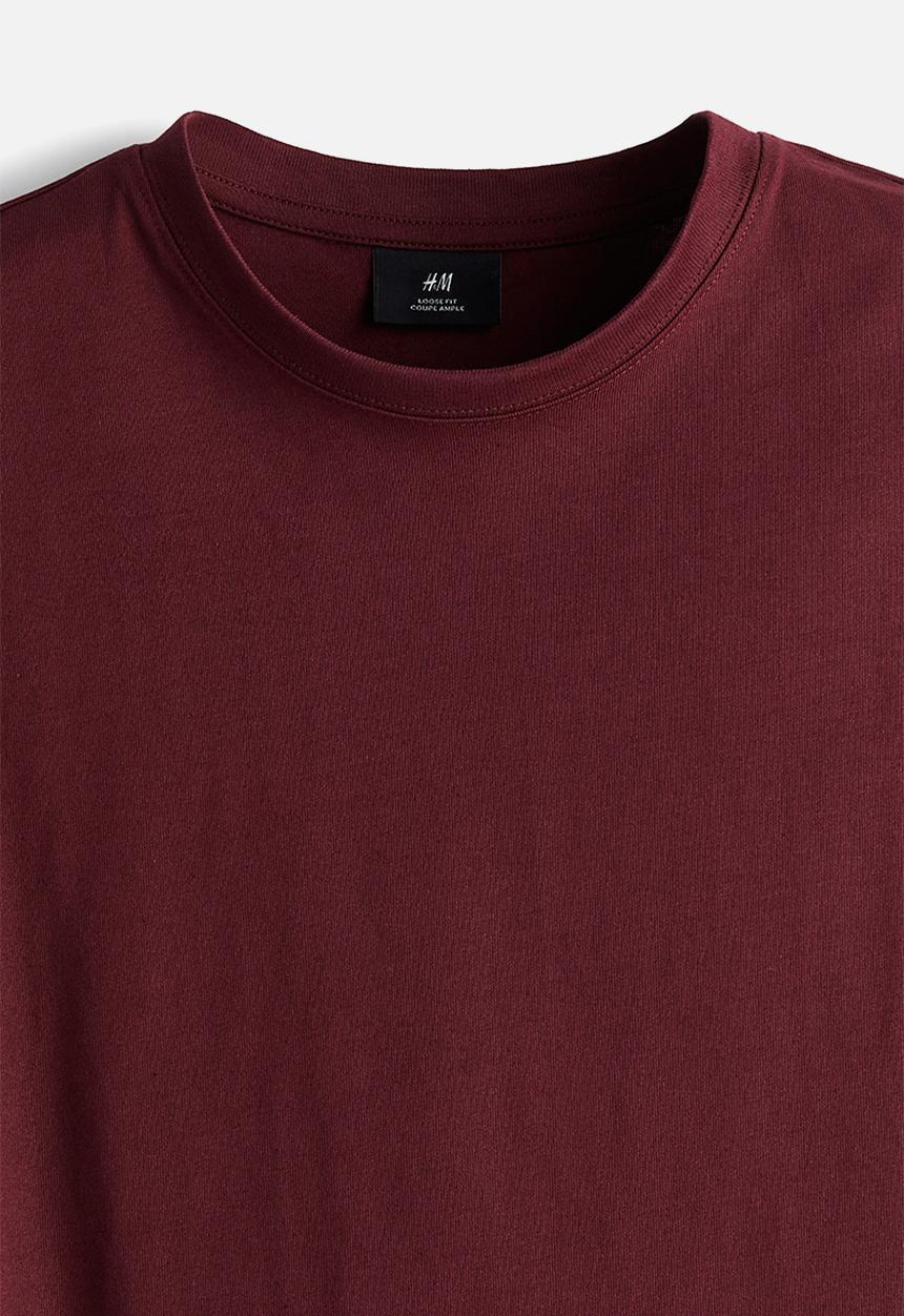 H&M - Loose fit t-shirt - red