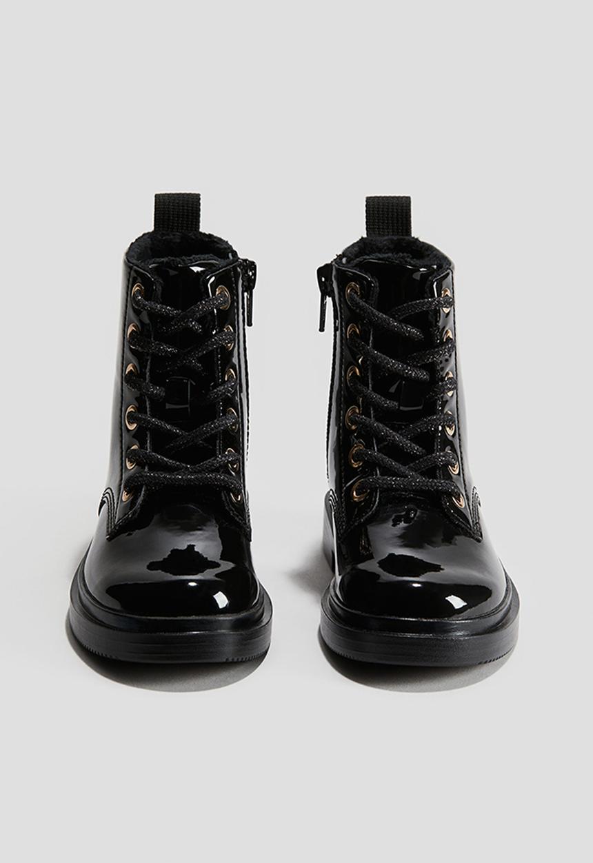 H&M - Lace-up boots - black