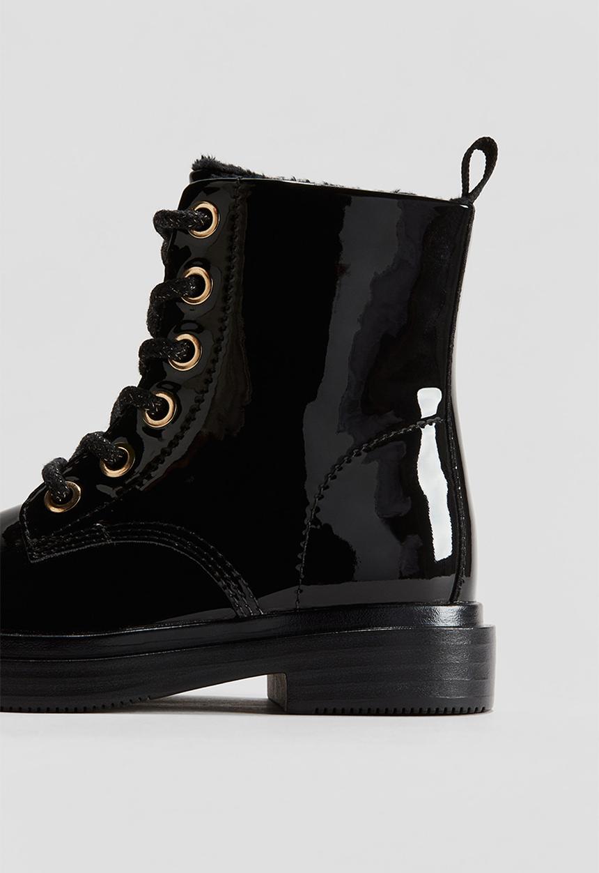 H&M - Lace-up boots - black