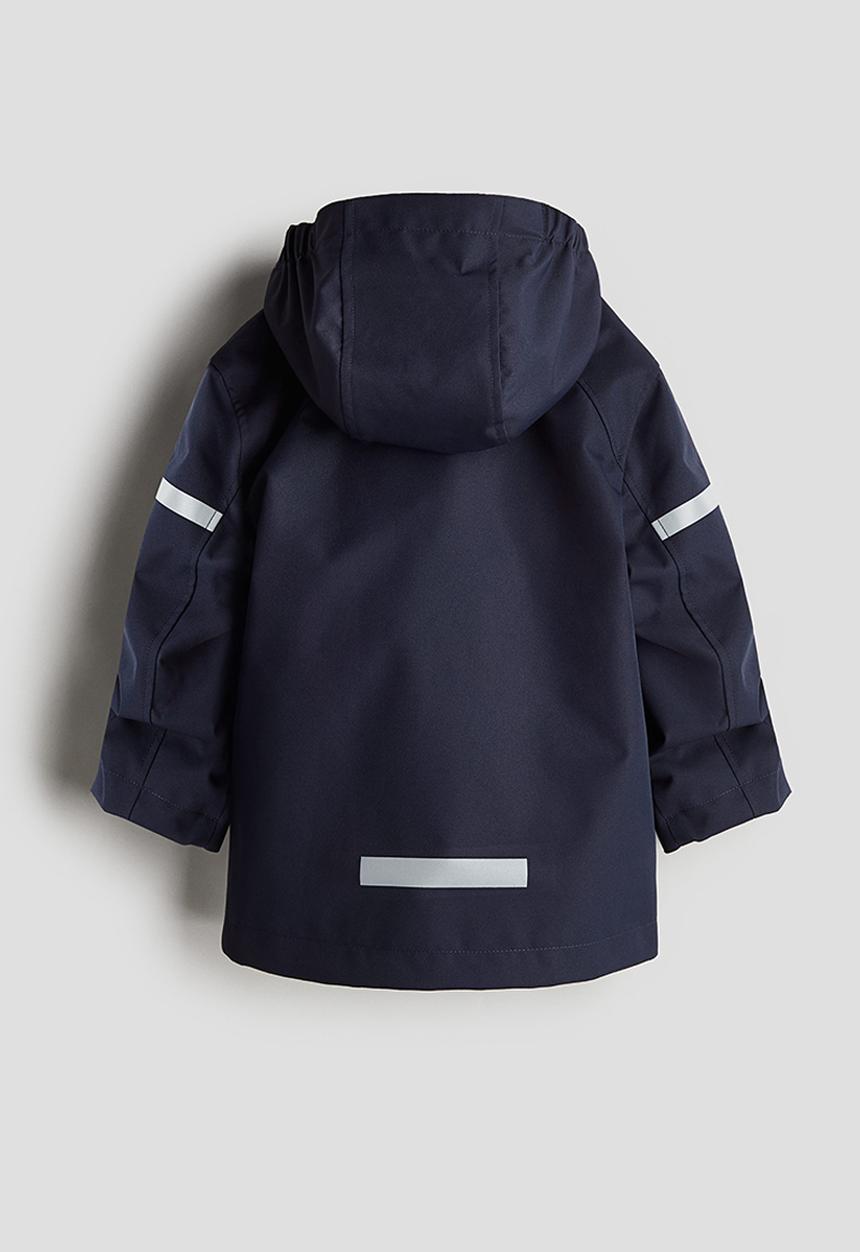 H&M - Water-resistant room-to-grow parka - navy blue