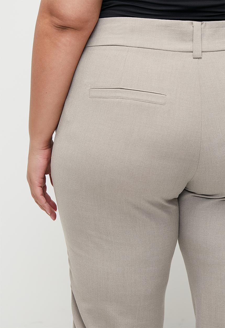 Cotton On - Plus Luis Suiting Pant - Taupe Marle