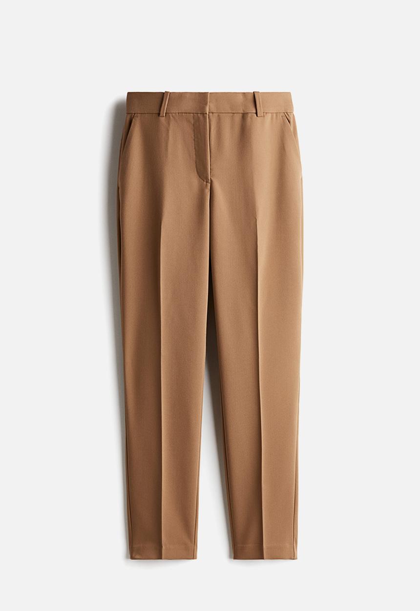 H&M - Cigarette trousers - dark beige