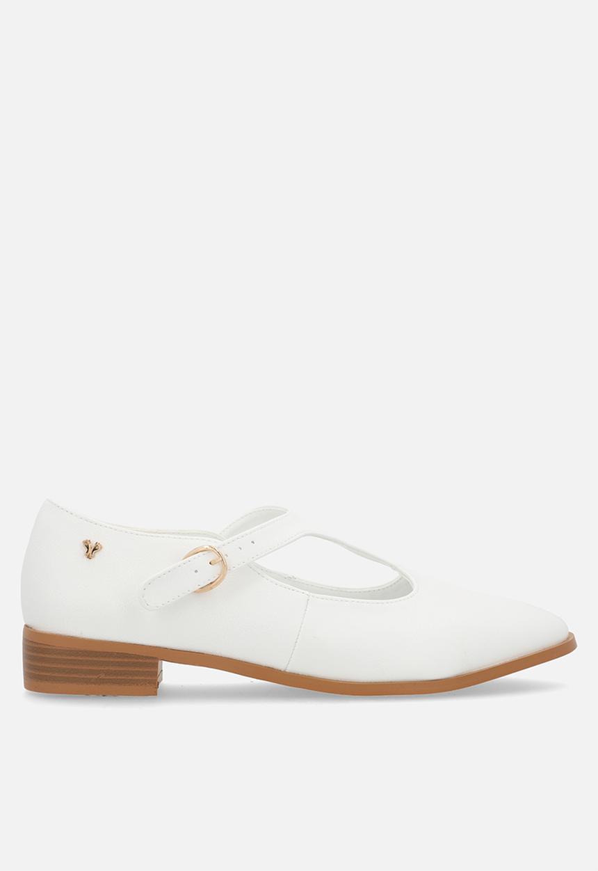 Butterfly Feet - Kerene 9 Mary-Jane - White