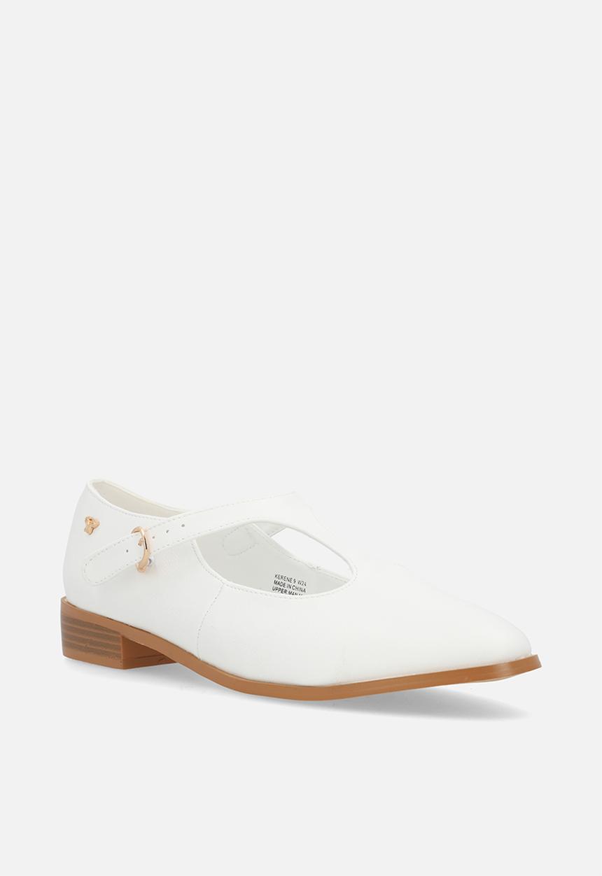 Butterfly Feet - Kerene 9 Mary-Jane - White