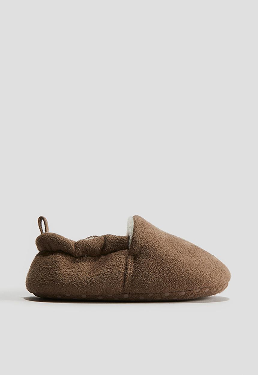H&M - Soft slippers - brown