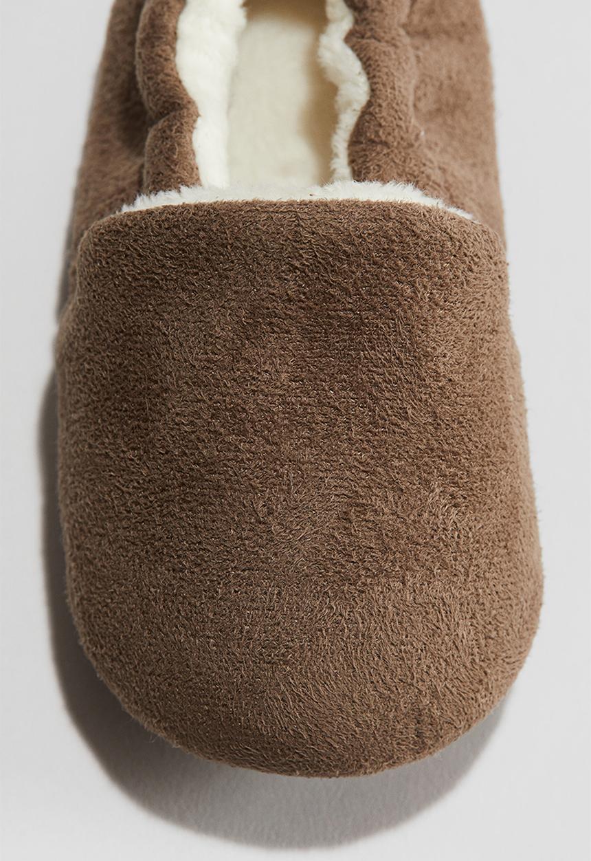 H&M - Soft slippers - brown