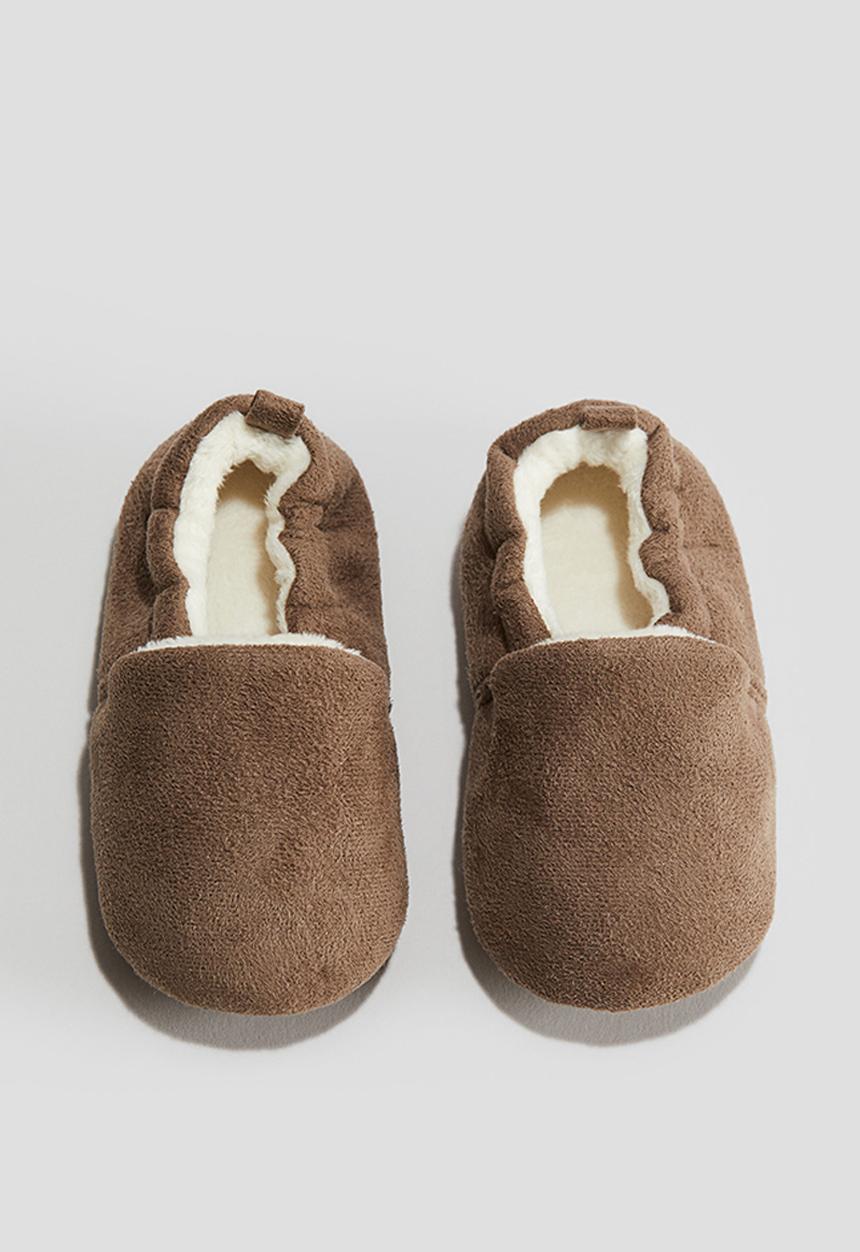 H&M - Soft slippers - brown