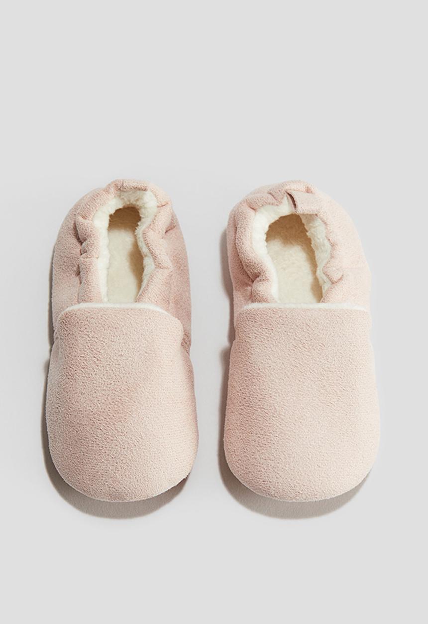 H&M - Soft slippers - pink