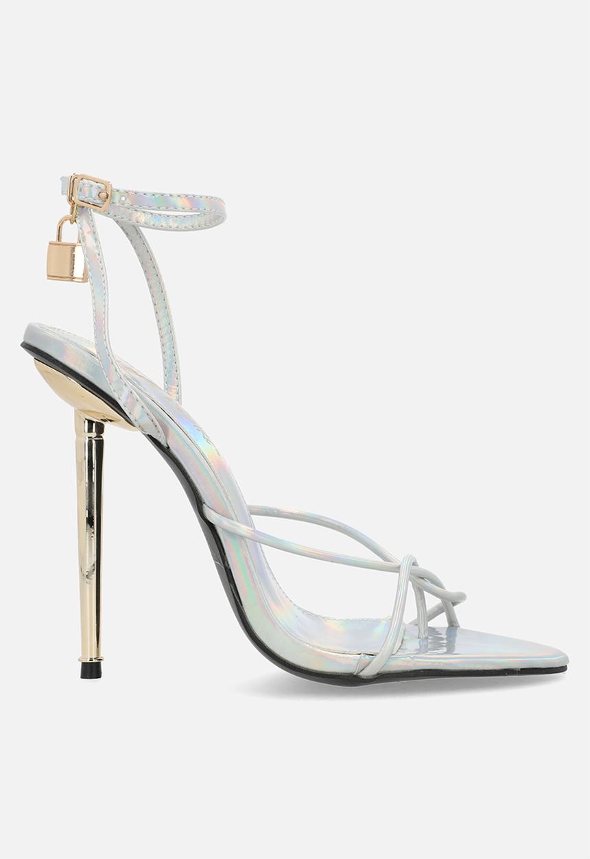 Public Desire - Tommy barely there stiletto - holographic