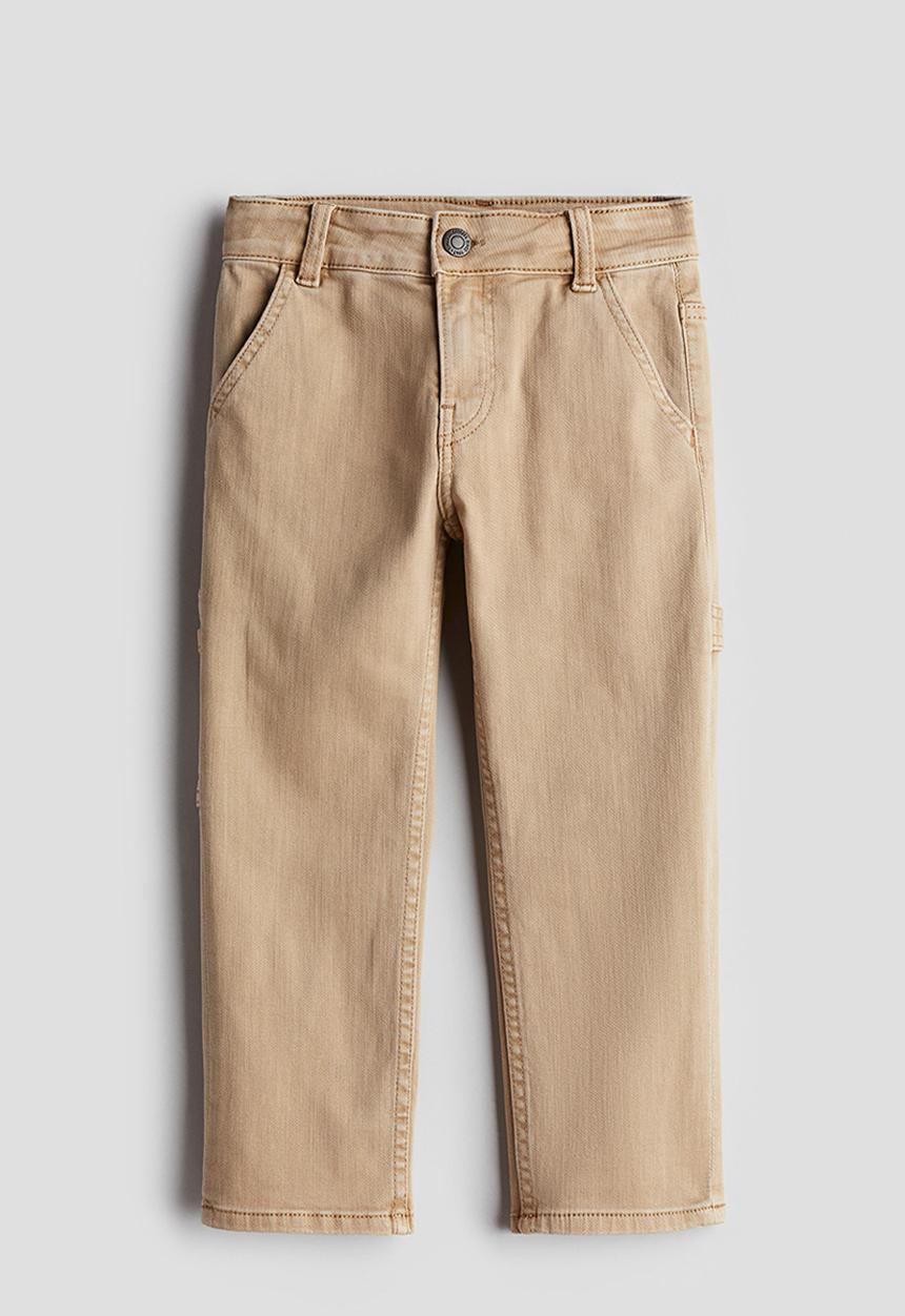H&M - Relaxed fit carpenter trousers - beige