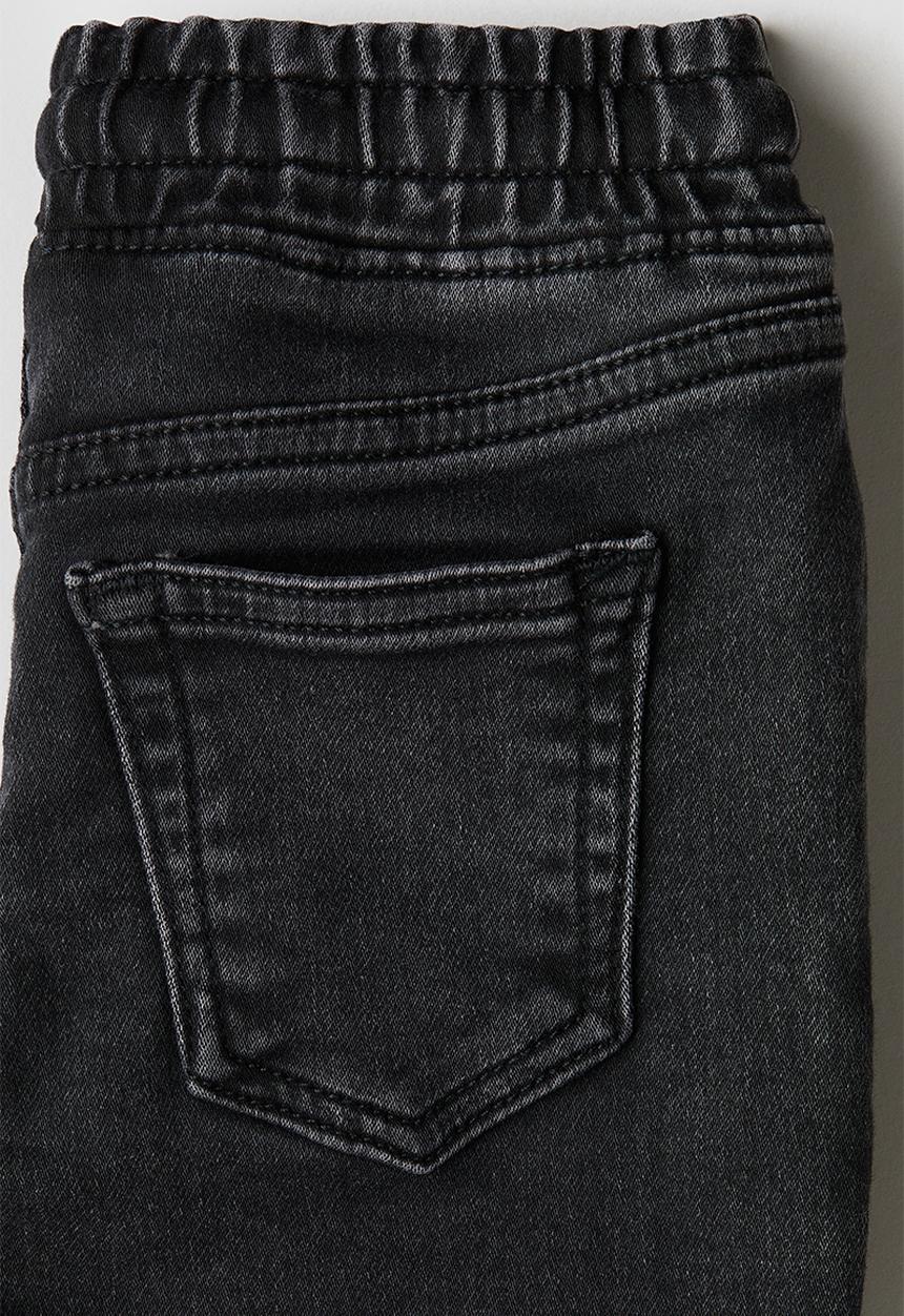 H&M - Cotton denim joggers - dark grey