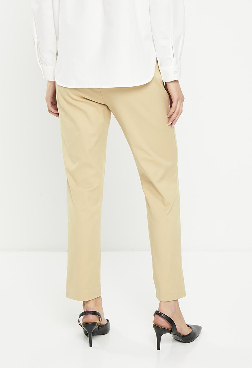 Pringle of Scotland - Pringle amina smart trousers - stone