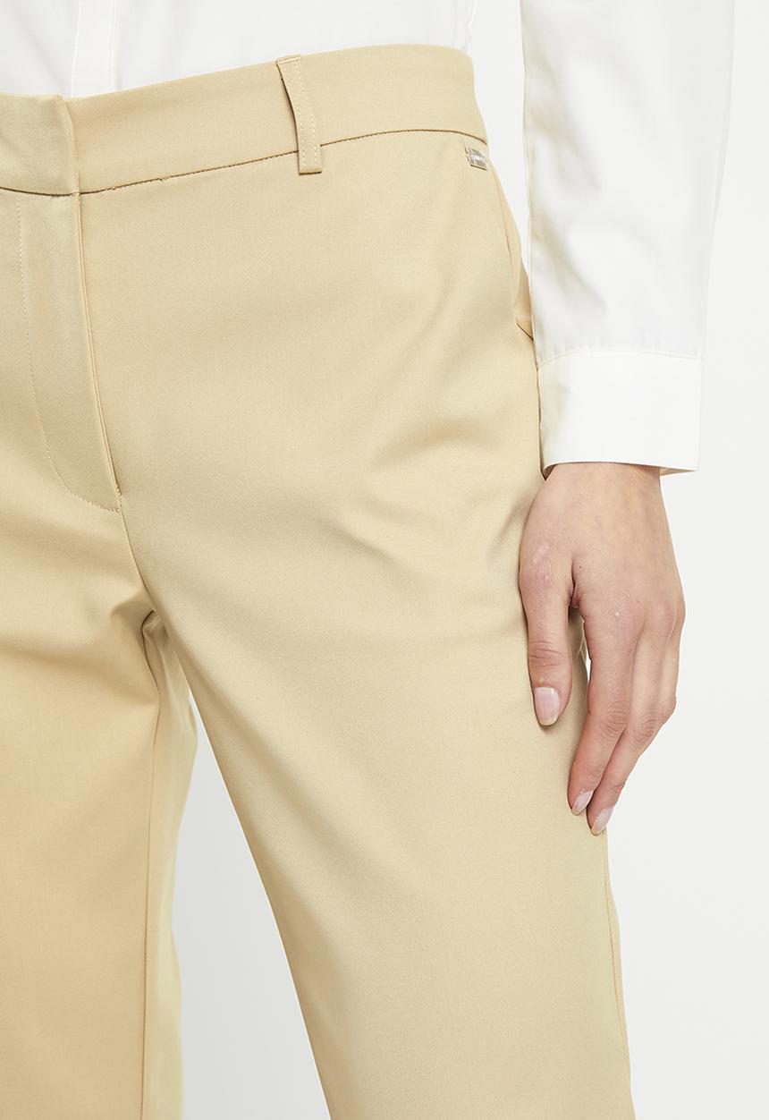 Pringle of Scotland - Pringle amina smart trousers - stone