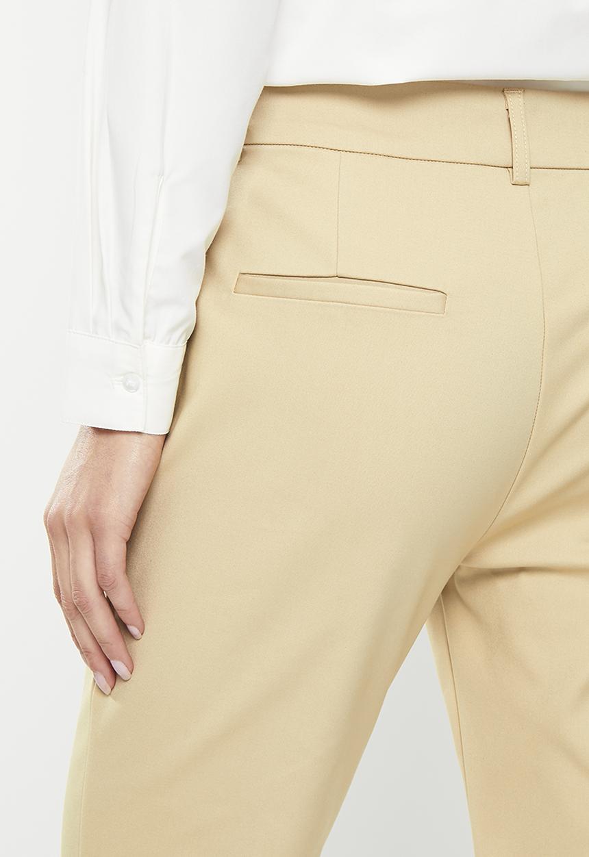 Pringle of Scotland - Pringle amina smart trousers - stone