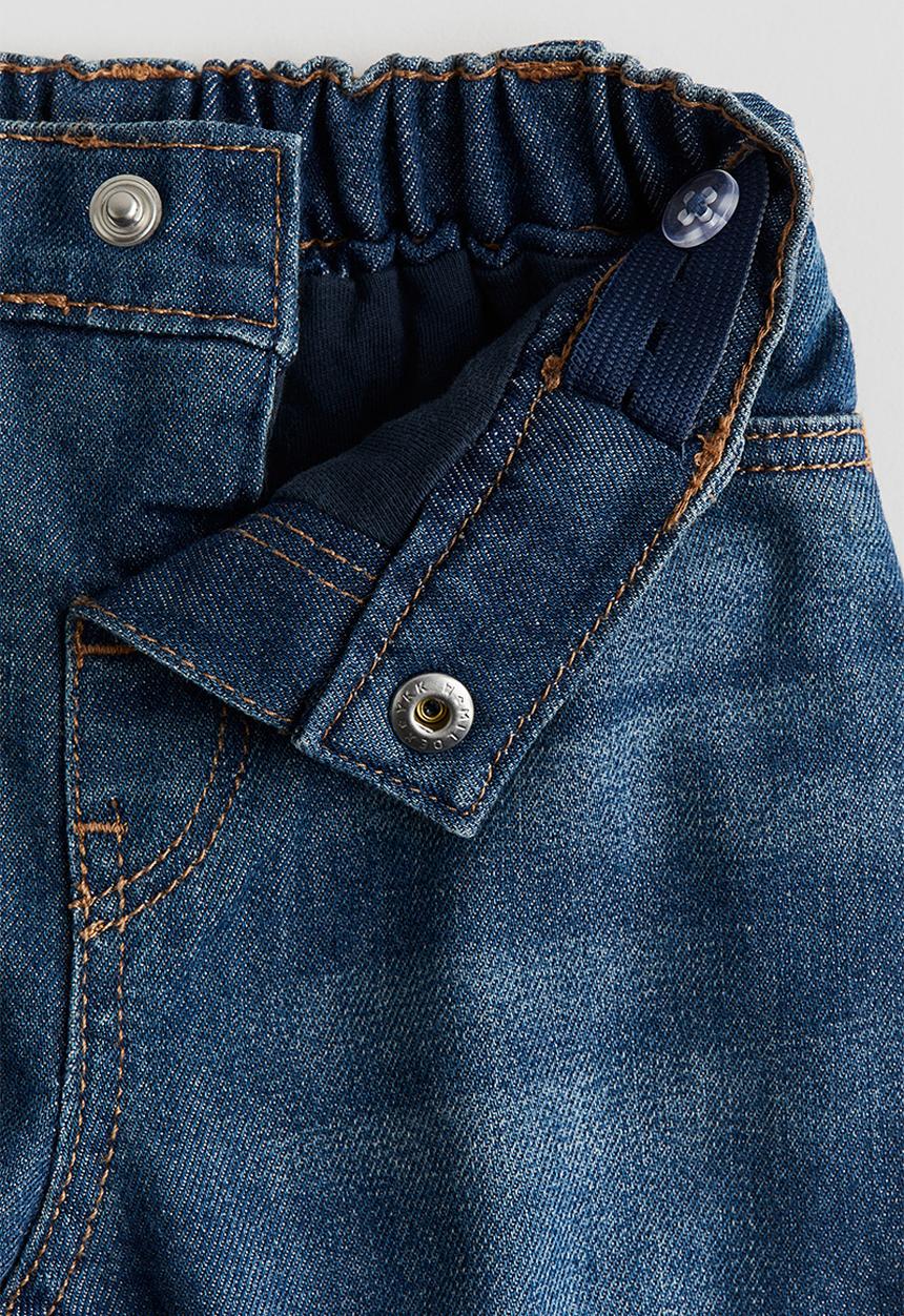 H&M - Jersey-lined jeans - dark denim blue