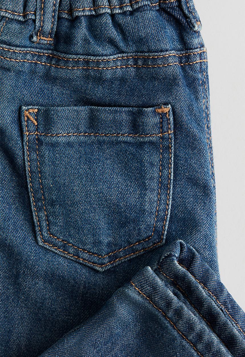 H&M - Jersey-lined jeans - dark denim blue