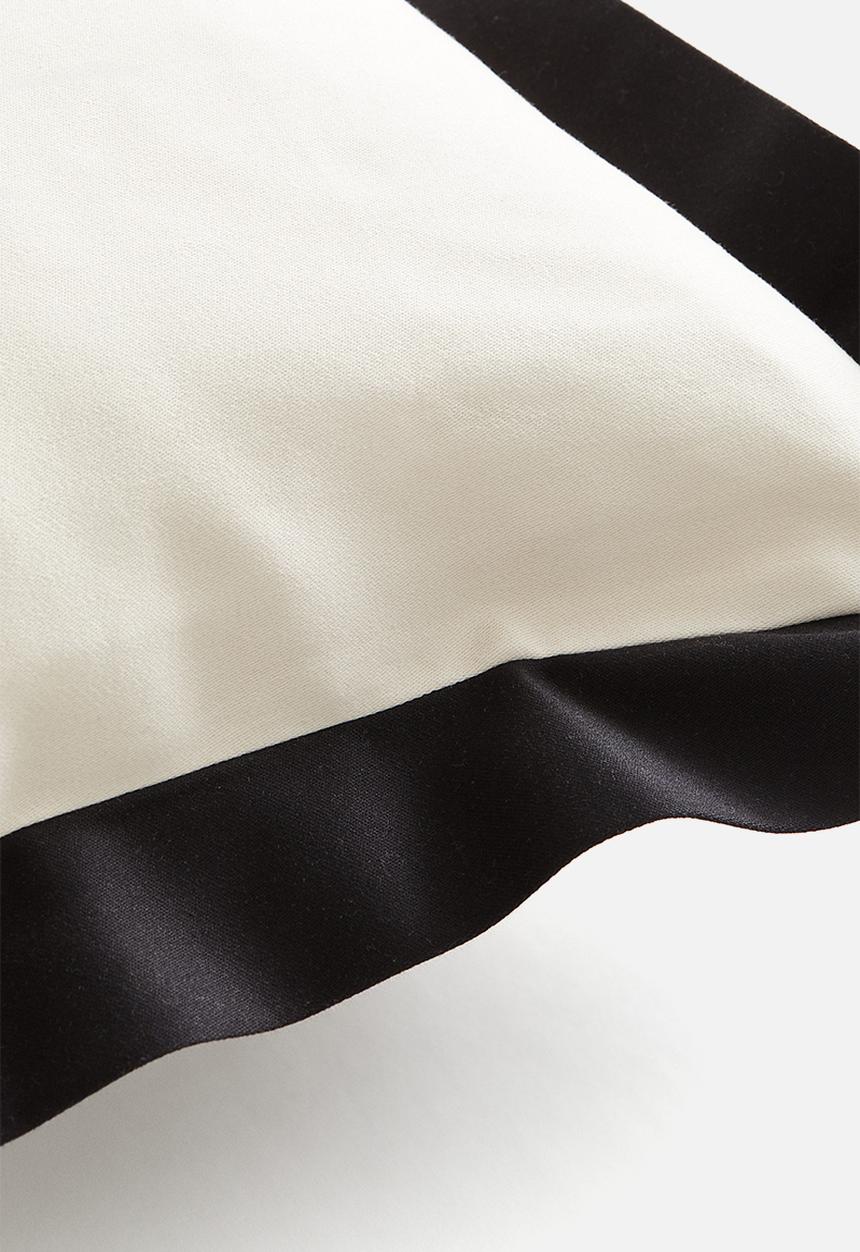 H&M - Cotton cushion cover - light beige