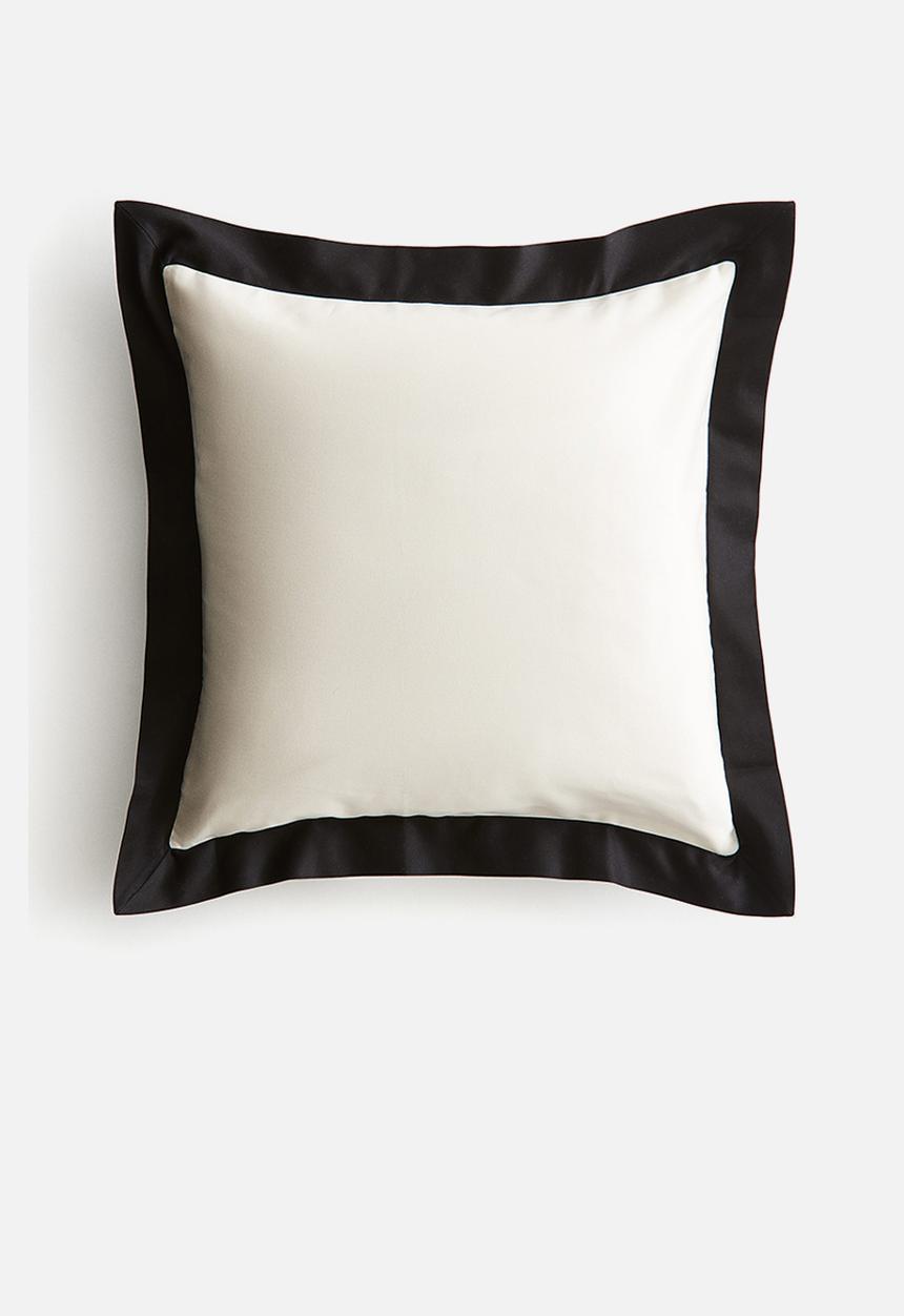 H&M - Cotton cushion cover - light beige