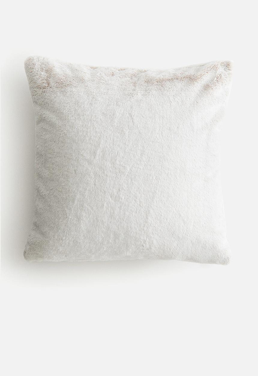 H&M - Fluffy cushion cover - light beige