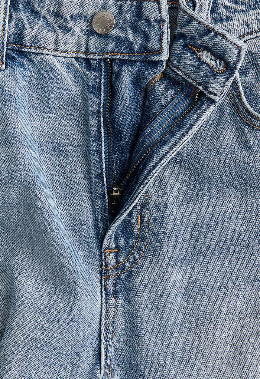 H&M - Wide jeans - light denim blue