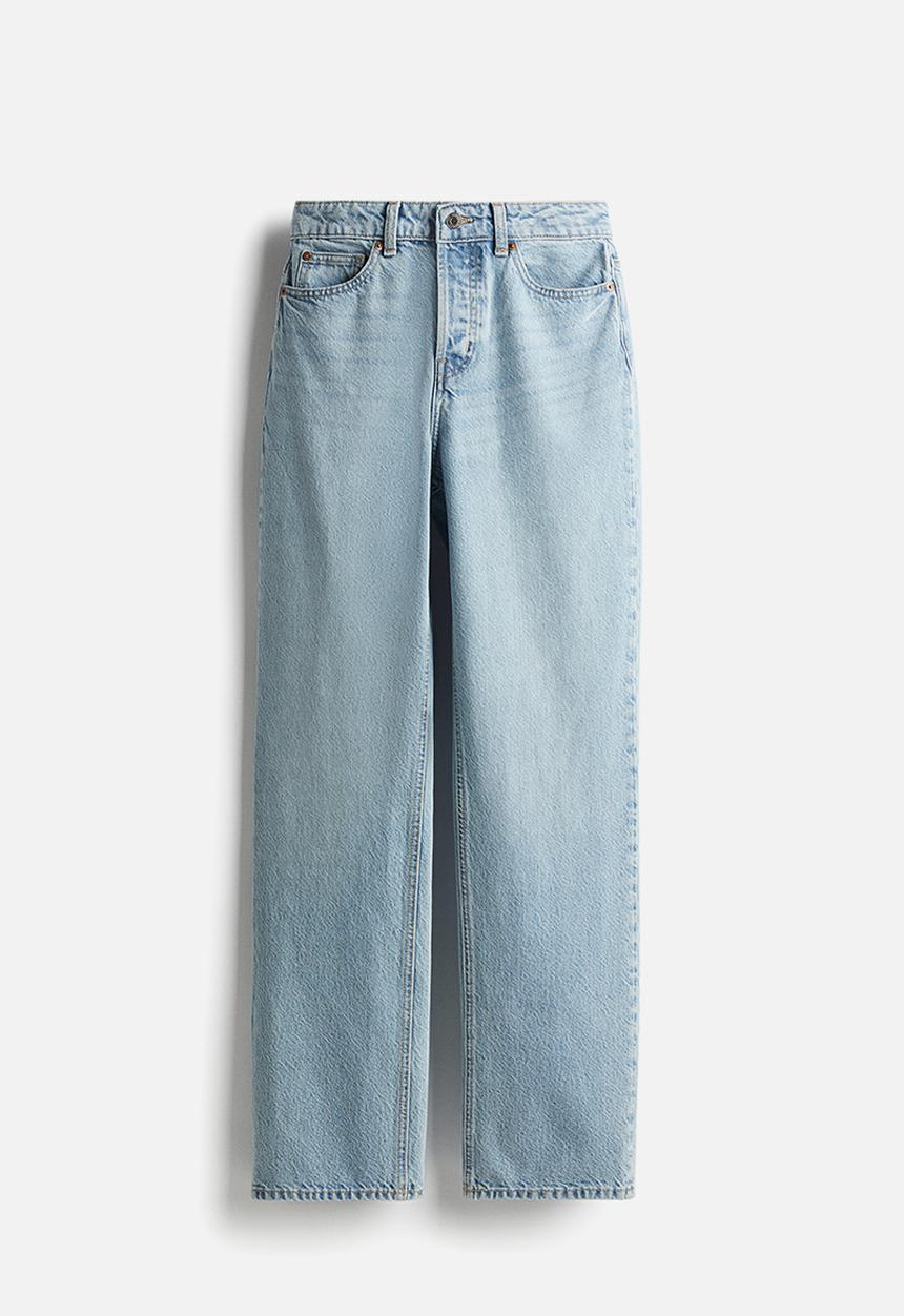 H&M - Straight jeans - light denim blue