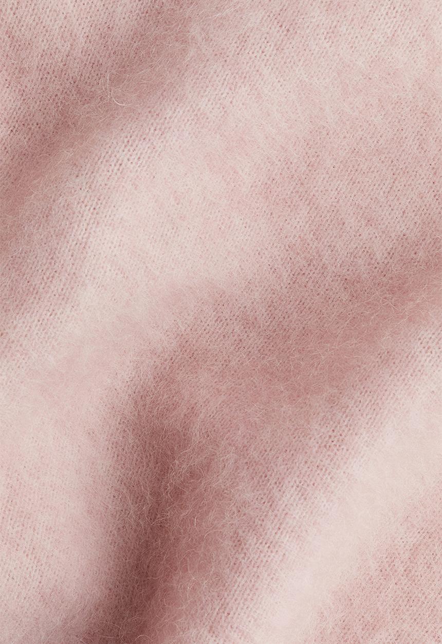 H&M - Oversized mohair-blend jumper - light pink
