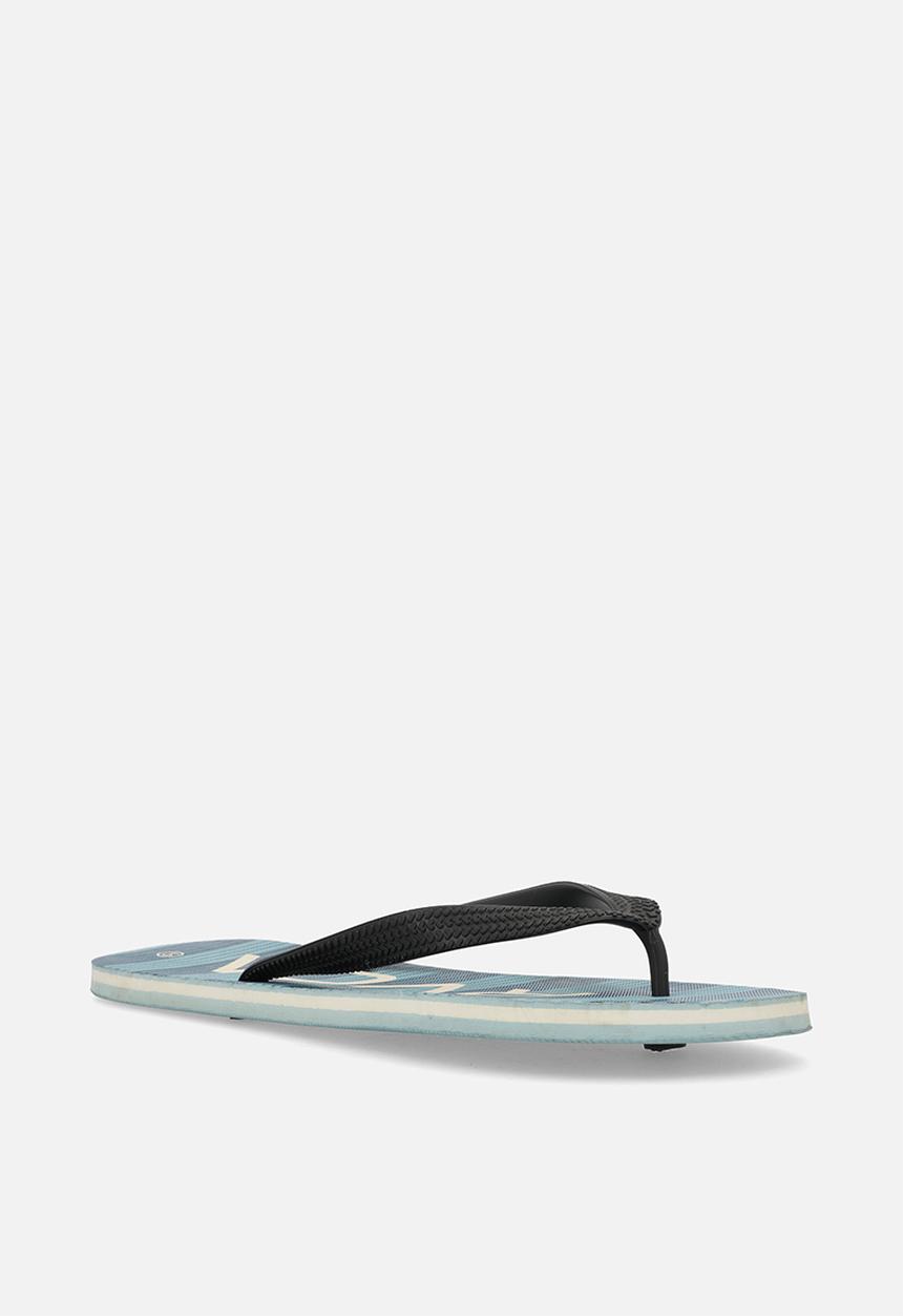 RVCA - Trenchtown Sandal - black lime