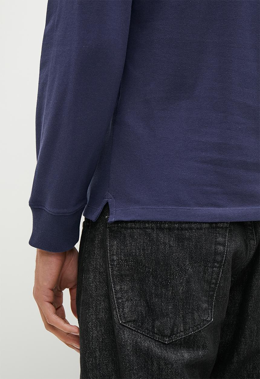 Levi’s® - Long sleeve slim housemark polo - Naval Academy