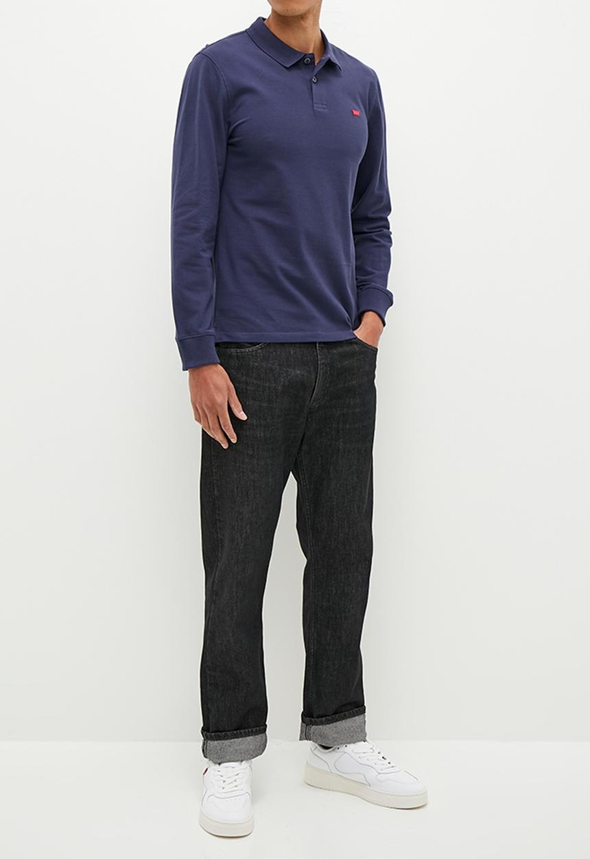 Levi’s® - Long sleeve slim housemark polo - Naval Academy