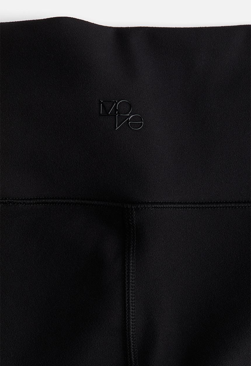 H&M - Flared sports leggings with softmove™ - black