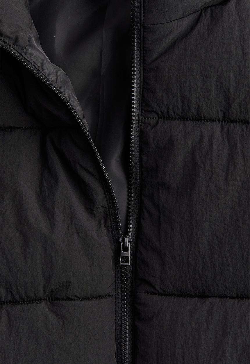 H&M - Puffer gilet - black