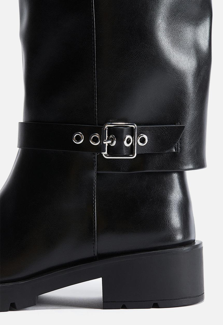 H&M - Knee-high boots - black