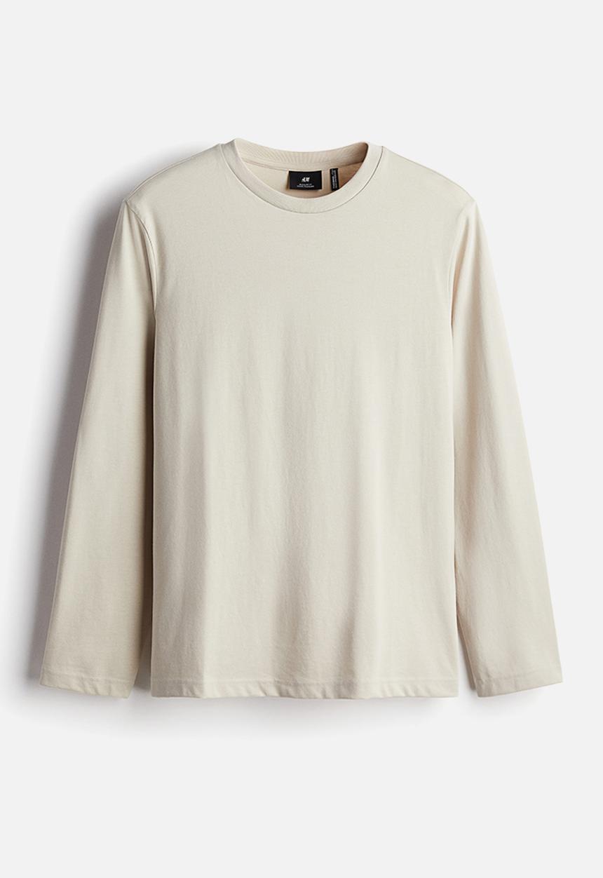 H&M - Thermolite® regular fit jersey top - beige