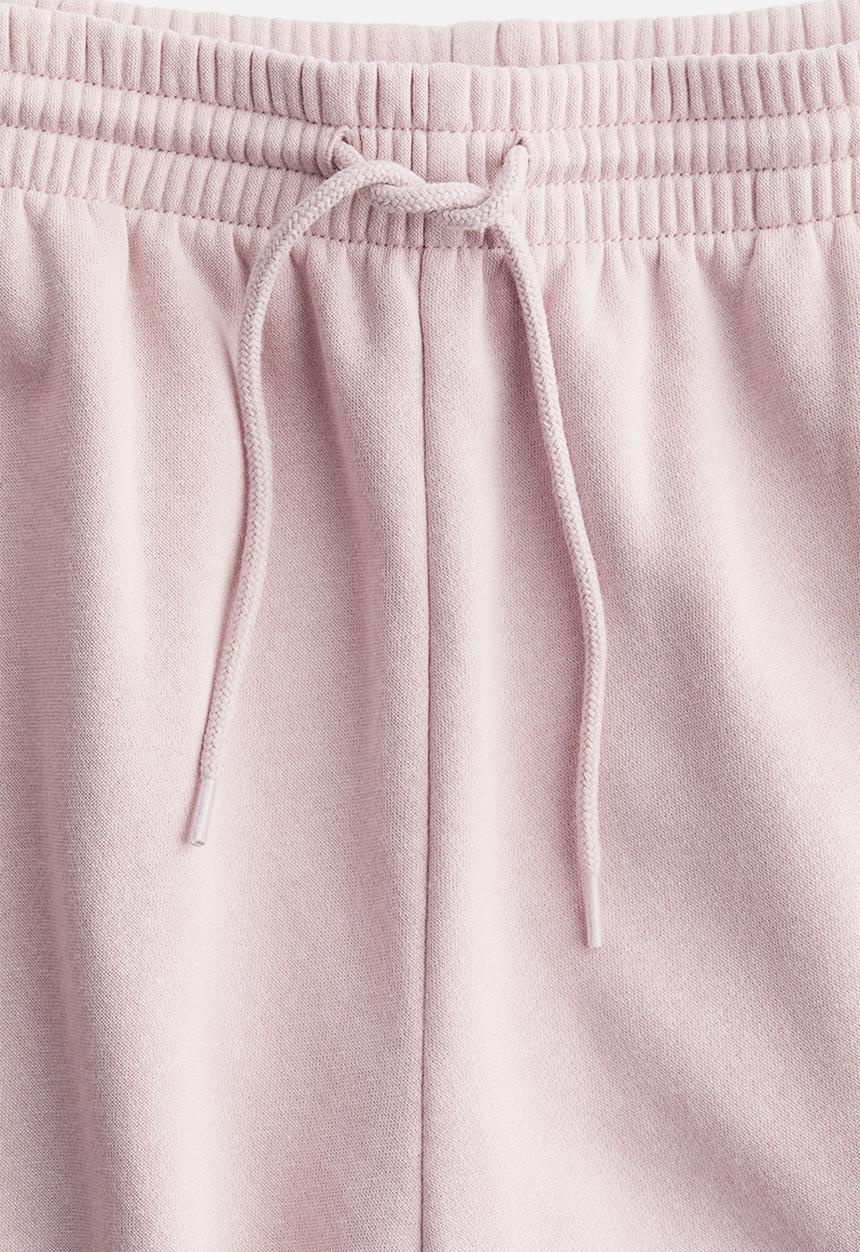 H&M - High-waisted joggers - light pink 