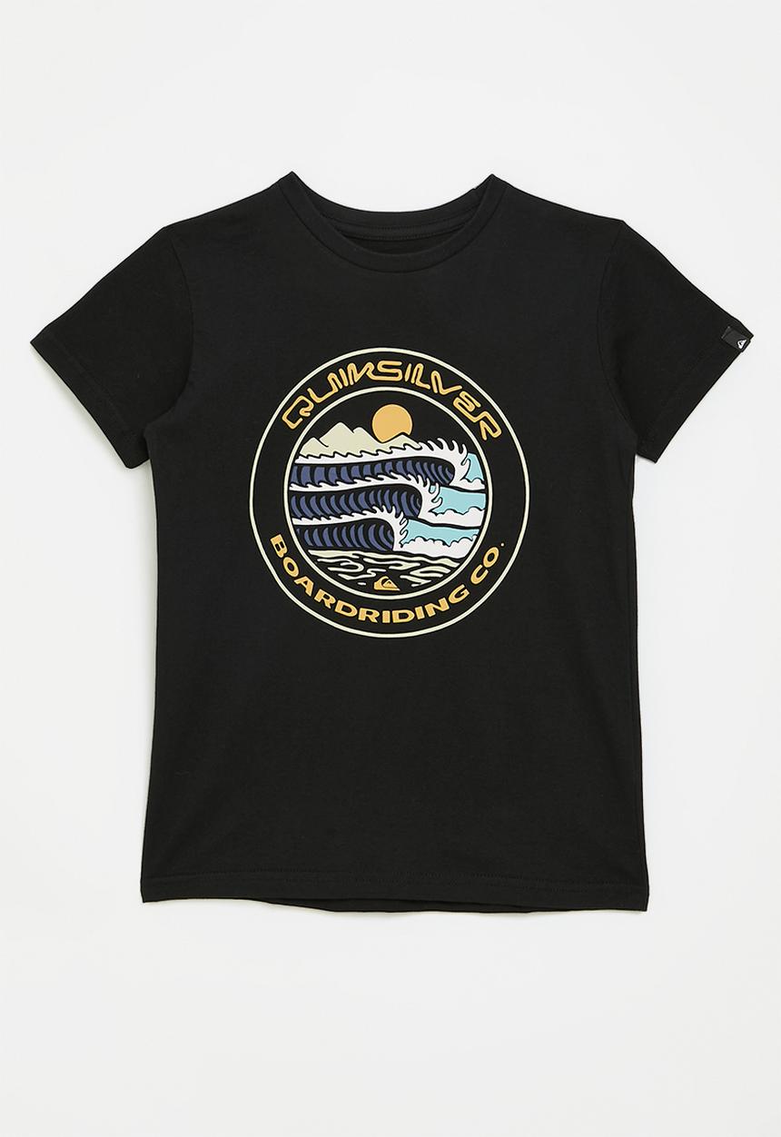 Quiksilver - Evo three seas ss boys - black